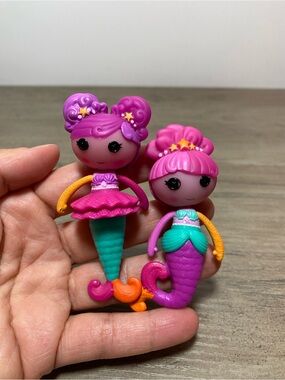 Lalaloopsy Lala Oopsies Mermaid Mini Toys Treasure and Anemone